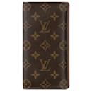 Portefeuille long marron Louis Vuitton Monogram Brazza