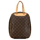 Borsa da escursione monogramma Louis Vuitton marrone