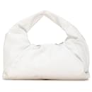 Bolso de hombro blanco de Bottega Veneta