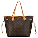 Brown Louis Vuitton Monogram Neverfull MM Tote Bag