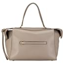 Bolsa pequena com anel de couro taupe Celine - Céline