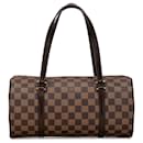 Brauner Louis Vuitton Damier Ebene Papillon 30 Handtasche