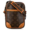 Bolsa Crossbody Louis Vuitton Monograma Danúbio Marrom