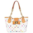 White Louis Vuitton Monogram Multicolore Annie MM Tote Bag