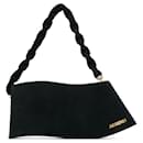 Black Jacquemus La Vague Shoulder Bag