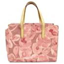 Rosa Louis Vuitton-Einkaufstasche „Catalina Ikat BB“ mit Monogramm aus Vernis