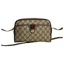 Gucci GG Supreme Ophidia Crossbody Bag  Canvas Crossbody Bag in Excellent condition