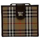 Burberry Nova Check Bifold Wallet  Leather Short Wallet in Excellent condition