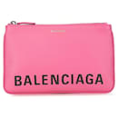 Balenciaga Leather Ville Clutch Bag Leather Clutch Bag 545773 in good condition