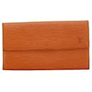 Louis Vuitton Epi Leather Long Wallet M63573 in Very Good Condition