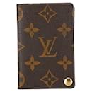 Louis Vuitton Porte Cartes Credit Pression Canvas Card Case M60937 in good condition