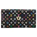 Carteira Sarah Monograma Multicolorido Louis Vuitton M93747 em boas condições