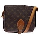 LOUIS VUITTON Monogramm Cartouchiere MM Umhängetasche M.51253 LV Auth 76044 - Louis Vuitton