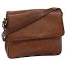 Burberrys Shoulder Bag Leather Brown Auth bs14804 - Autre Marque