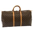 Louis Vuitton Monogram Keepall 55 Borsa Boston M41424 LV Aut 75490