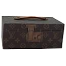 LOUIS VUITTON Monogram Boite A Tour Jewelry Box M47236 Auth LV 76661 - Louis Vuitton