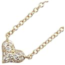 LuxUness 18K Diamond Heart Ring  Metal Necklace in Excellent condition - & Other Stories