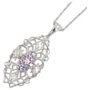 LuxUness 18K  Amethyst Necklace Metal Necklace in Good condition - & Other Stories