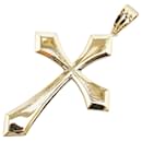 K18YG Yellow Gold Cross Pendant Top in Excellent Condition - & Other Stories