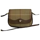 Burberry Vintage Check Crossbody Bag  Canvas Crossbody Bag in Very Good Condition