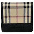 Burberry Nova Check Coin Case Canvas Coin Case in Great Condition