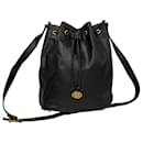 Burberry Leather Drawstring Crossbody Bag  Leather Crossbody Bag in Very Good Condition