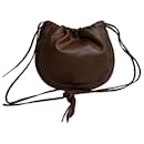 Loewe Leather Drawstring Crossbody Bag  Leather Crossbody Bag in Very Good Condition