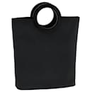 CELINE Sac à main Nylon Noir Auth 76082 - Céline