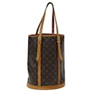 LOUIS VUITTON Monogram Bucket GM Bolsa de Ombro M42236 Autenticação de LV 76555 - Louis Vuitton