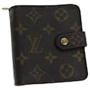 LOUIS VUITTON Monogram Compact zip Wallet M61667 LV Auth 76691 - Louis Vuitton