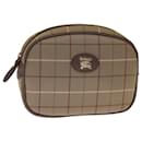 Burberrys Nova Check Bolsa Lona Bege Auth bs14713 - Autre Marque