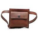 Brown Chanel CC Belt Bag