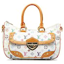 Bolso satchel Rita multicolor con monograma de Louis Vuitton blanco