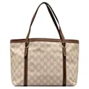 Sac cabas blanc Gucci GG Supreme Nice