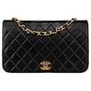 Chanel gestepptes Lammleder 24K Gold Single Flap Bag