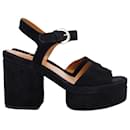 Chloe Odina Sandals in Black Suede - Chloé