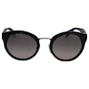 Prada 05TS NAI/5O0 Sonnenbrille aus braunem Kunststoff 