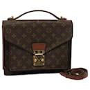 Louis Vuitton-Monogramm Monceau 28 Handtasche 2Weg M51185 LV Auth 75868