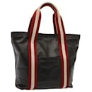 BALLY Tote Bag Leather Brown Auth bs14716 - Bally