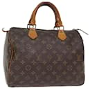 Louis Vuitton Monogram Speedy 30 Bolsa de mão M41526 Autenticação de LV 74346