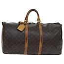 Louis Vuitton Monograma Keepall Bandouliere 50 Boston Bag M41416 Autenticação de LV 75919