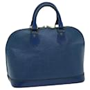 Bolsa de mão LOUIS VUITTON Epi Alma Azul Toledo M52145 Autenticação de LV 74269 - Louis Vuitton