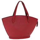 Bolsa de ombro LOUIS VUITTON Epi Saint Jacques Vermelho M52277 Autenticação de LV 76530 - Louis Vuitton