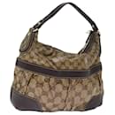 GUCCI GG Crystal Umhängetasche Braun 223965 Auth 75987 - Gucci