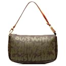 Brown Louis Vuitton x Stephen Sprouse Monogram Graffiti Pochette Accessoires Shoulder Bag