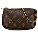 Bolso Louis Vuitton Monogram Mini Pochette Accessoires marrón