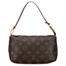 Brown Louis Vuitton Monogram Pochette Accessoires Shoulder Bag