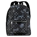 Mochila Louis Vuitton Damier Graphite Josh N40084 em couro PVC em ótimo estado