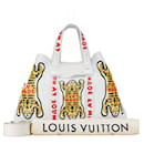 Borsa tote in pelle Louis Vuitton Trolley M59366 in buone condizioni