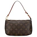 Louis Vuitton Marrom Monograma Pochette Accessoires